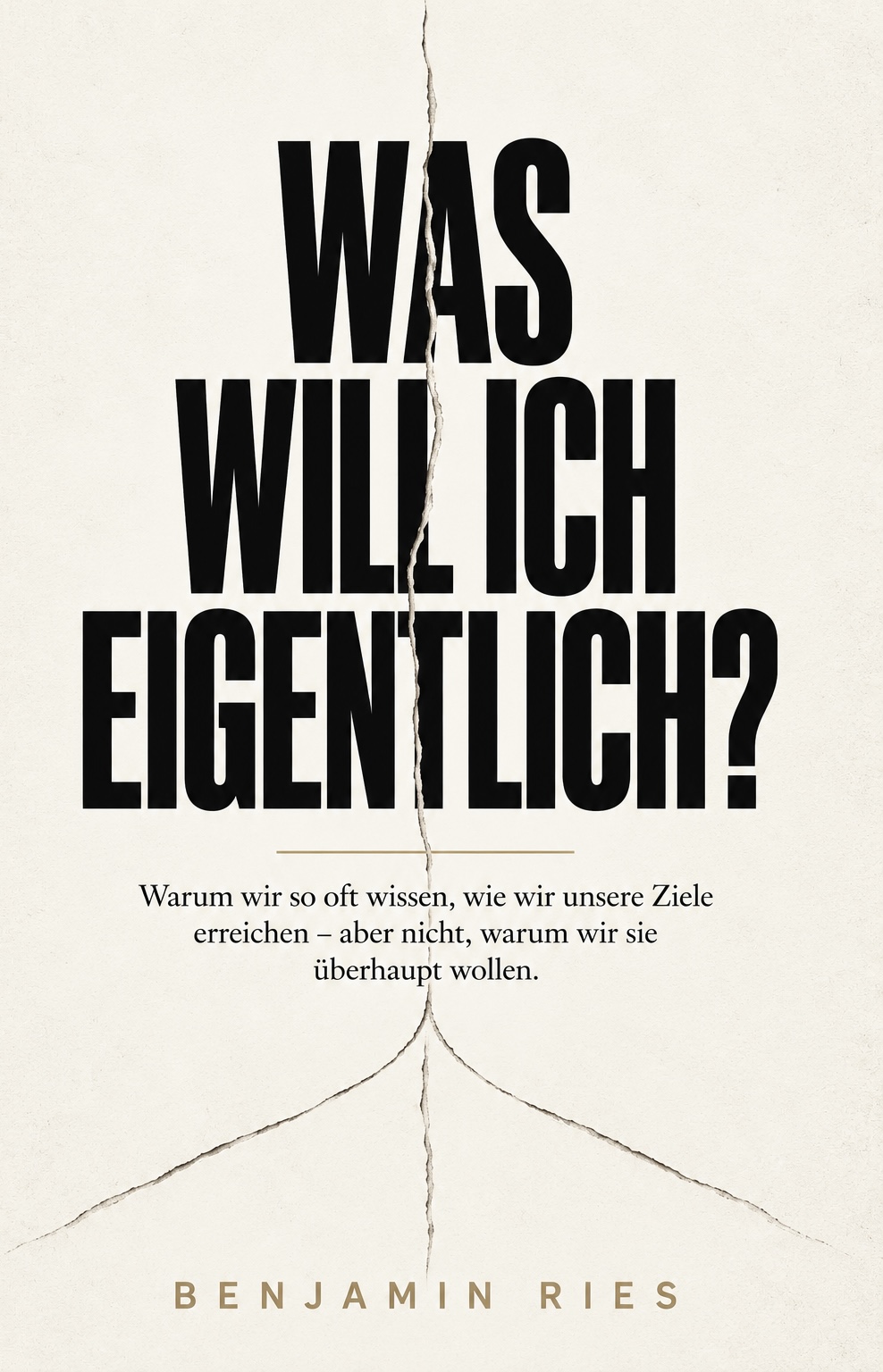 Buchcover Was will ich eigentlich?